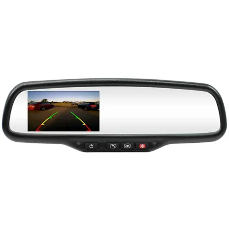 Mirror Monitor with Auto Dim, 4.3