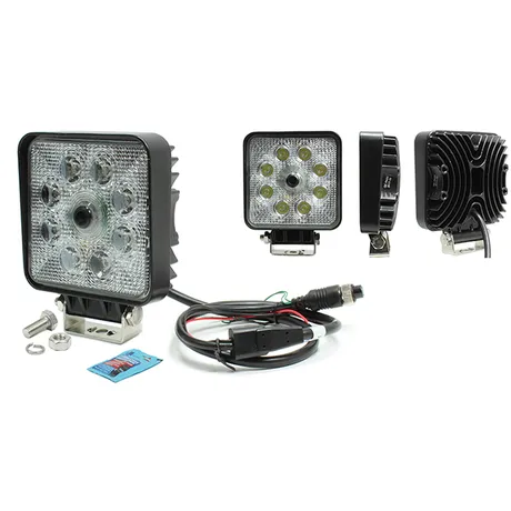 Heavy Duty Square Work Light Camera